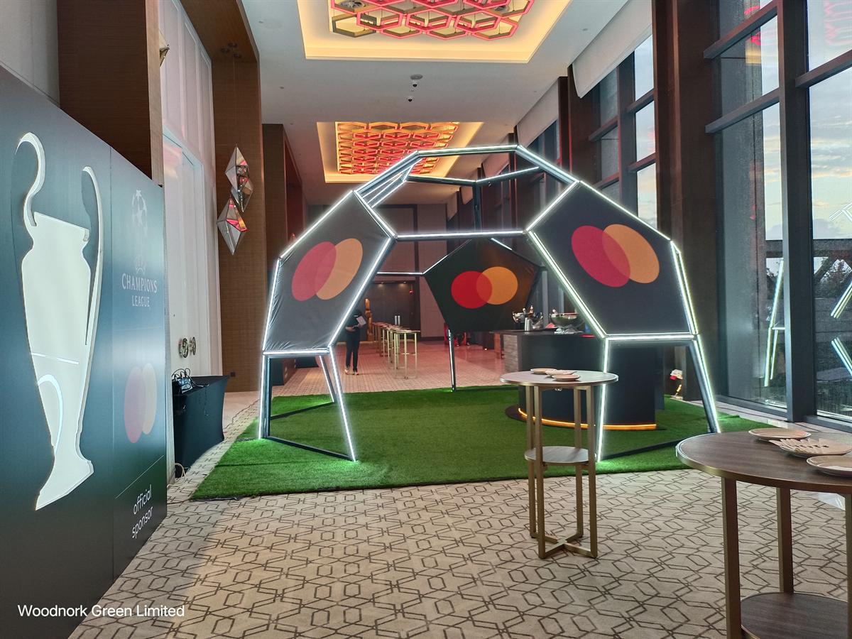 Venue branding detail